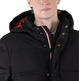 cazadora homme  ganso manteau largo plumas negro