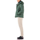 cazadora homme  ganso manteau corto plumas verde