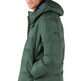 cazadora homme  ganso manteau corto plumas verde