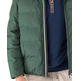 cazadora homme  ganso manteau corto plumas verde