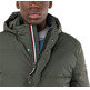 homme manteau largo plumas verde u