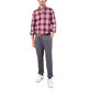 chemise homme  el ganso chemise tartán rojo