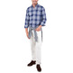 chemise homme  el ganso chemise tartán marino