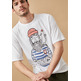 t-shirt homme  altona ropa t-shirt blanco