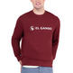 sweat-shirt homme  ganso sweat-shirt logo ganso granate