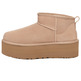 botte femme  ugg w classic ultra mini platform