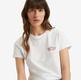 t-shirt femme  levis the perfect tee photo floralch