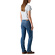 jeans femme  levi's 724 high rise straight med ind