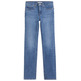 jeans femme  levi's 314 shaping straight med indig