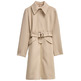 manteau femme  salsa single breasted trench coat