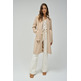 manteau femme  salsa single breasted trench coat