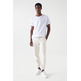 t-shirt homme  salsa jeans t-shirt v neck raw edge slim f