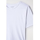 t-shirt homme  salsa jeans t-shirt v neck raw edge slim f