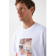 t-shirt homme  salsa t-shirt with photographic prin