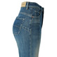 jeans femme  salsa faith greencast with cuff