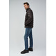 cazadora homme  salsa suede puffer jacket