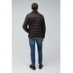 cazadora homme  salsa suede puffer jacket