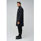 cazadora homme  salsa jeans wool coat with hood