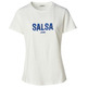 t-shirt femme  salsa t-shirt with embroidered brand