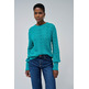 maillot femme  salsa sweater with textured knit eff