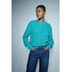 maillot femme  salsa sweater with textured knit eff