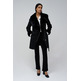 manteau femme  salsa long shearling coat