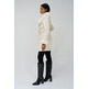 manteau femme  salsa long shearling coat