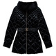 manteau femme  salsa velvet-effect puffer coat