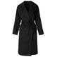 manteau femme  salsa scarf effect wool coat