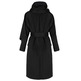 manteau femme  salsa scarf effect wool coat