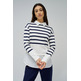 sweat-shirt femme  salsa jeans twofer sweatshirt