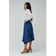 robe femme  salsa jeans true skirt detail on the hem