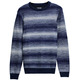 maillot homme  salsa jeans knit sweater melange effect