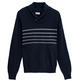 maillot homme  salsa jeans shawl collar knit sweater