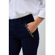 pantalon femme  salsa secret chino flare with detail