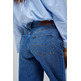 jeans femme  salsa jeans wide leg in denim