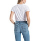 la chemise femme  levis 100% cotton perfect tee white cn100xx