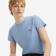 t-shirt femme  levis perfect tee forever blue