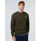 sweat-shirt homme  n sail crewneck sweatshirt w/logo