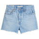 le short femme  levis ribcage short bernal frost