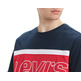 t-shirt homme  levis 35 ss color block tee maillot colo