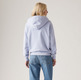 sweat-shirt femme  levi's heritage hoodie blues