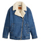 veste en jean femme  levis sherpa flight jacket in the ai