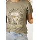 t-shirt femme  garcia jeans b50005_ladies t-shirt ss