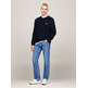 maillot homme  th tjm slim cable knit cneck