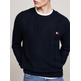 maillot homme  th tjm slim cable knit cneck