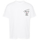 t-shirt homme  th tjm reg sig  city twist tee ex