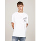 t-shirt homme  th tjm reg sig  city twist tee ex