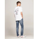 t-shirt homme  th tjm reg sig  city twist tee ex