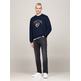 sweat-shirt homme  th tjm reg tj prep crest crew